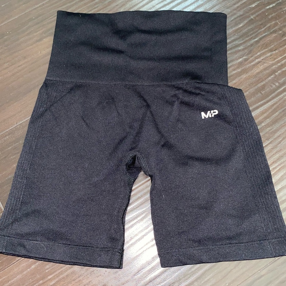 My Protein Black Biker Shorts